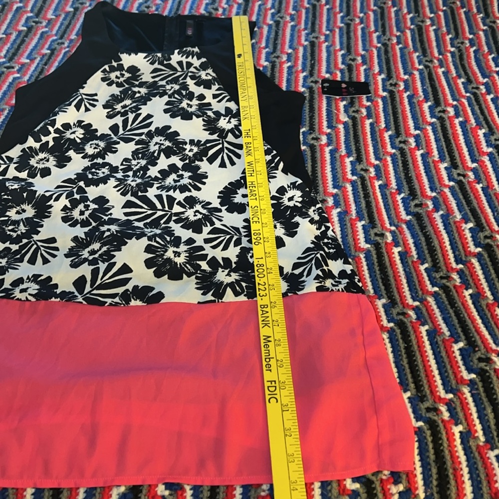 Big Strike USA New With Tags Large black/white/red floral sleeveless dress - Picture 11 of 14